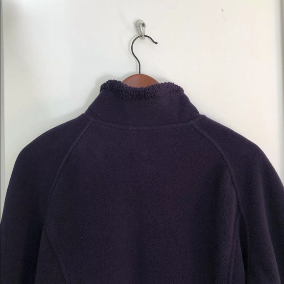 Green Tea fuzzy Sherpa lined zip fleece jacket - Picture 5 of 13